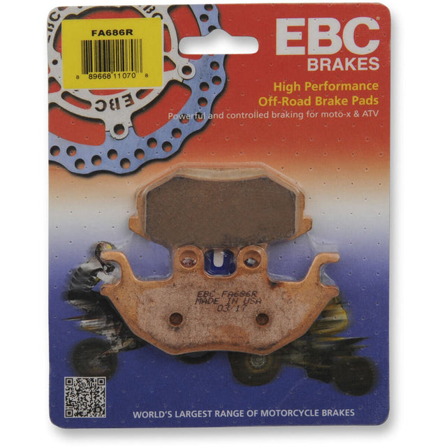 EBC Kawasaki Mule Long-Life Sintered R-Series Brake Pads - Rear