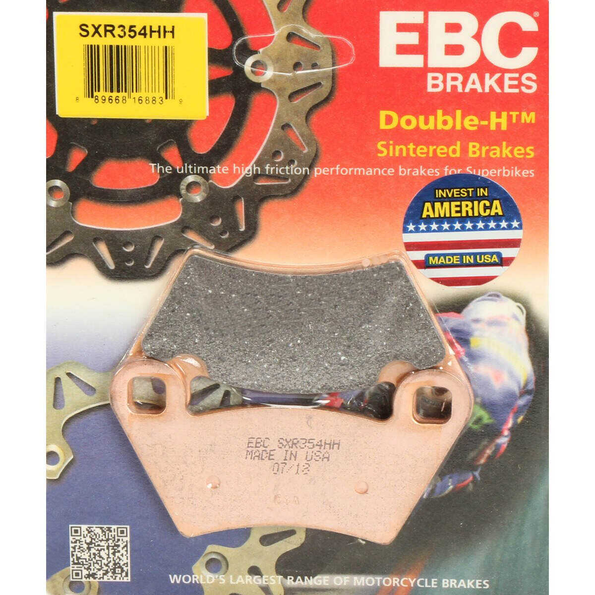 EBC Polaris Ranger Mid-Size SXR Side by Side Race Fomula HH Sintered Brake Pads - Metallic