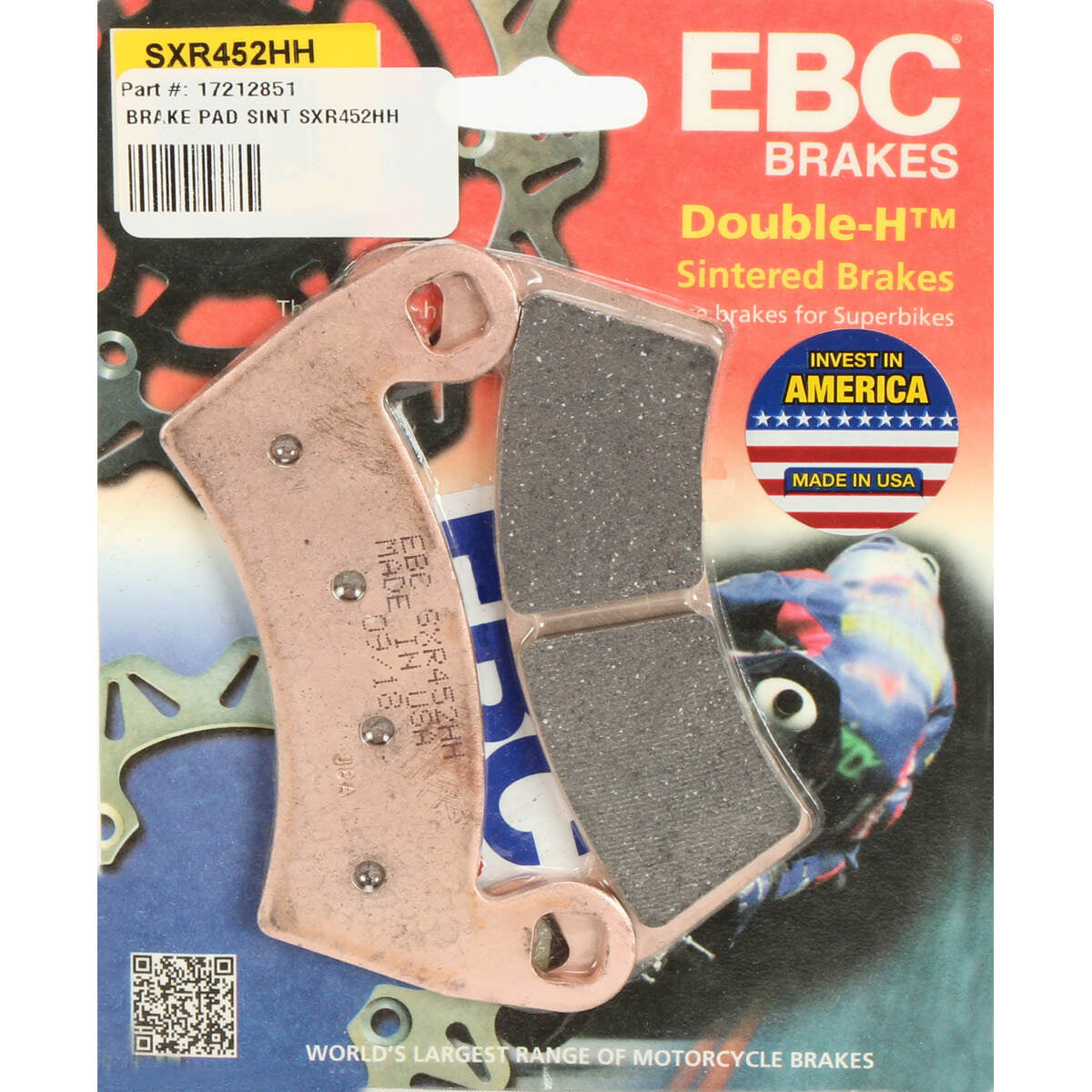 EBC Polaris Ranger/RZR SXR Side by Side Race Fomula HH Sintered Brake Pads - Metallic Front/Rear
