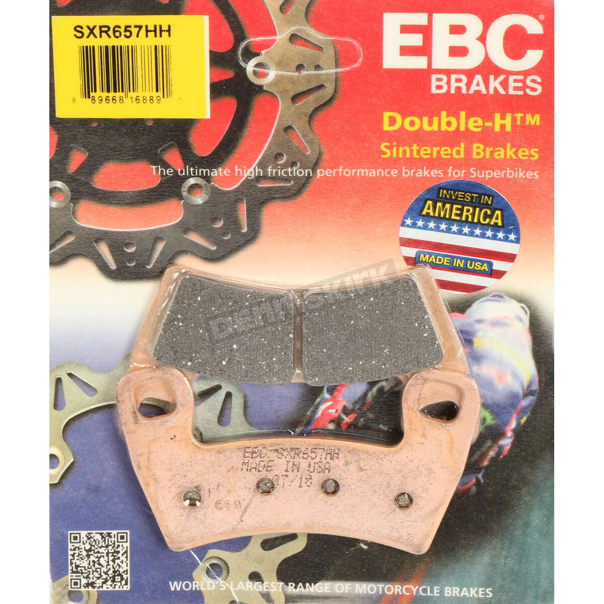 EBC Polaris SXR Side by Side Race Fomula HH Sintered Brake Pads - Metallic Front