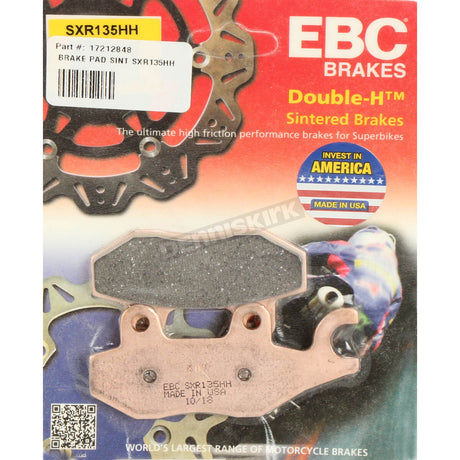 EBC SXR Side By Side Race Fomula HH Sintered Brake Pads - Metallic Rear