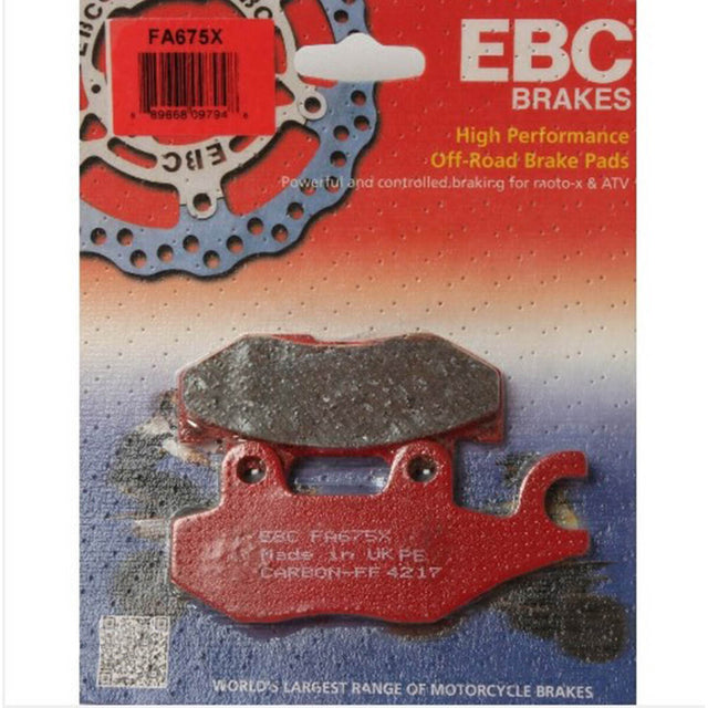 EBC Yamaha Viking/Wolverine Sport Carbon X Brake Pads  - Non-Metallic Rear Right