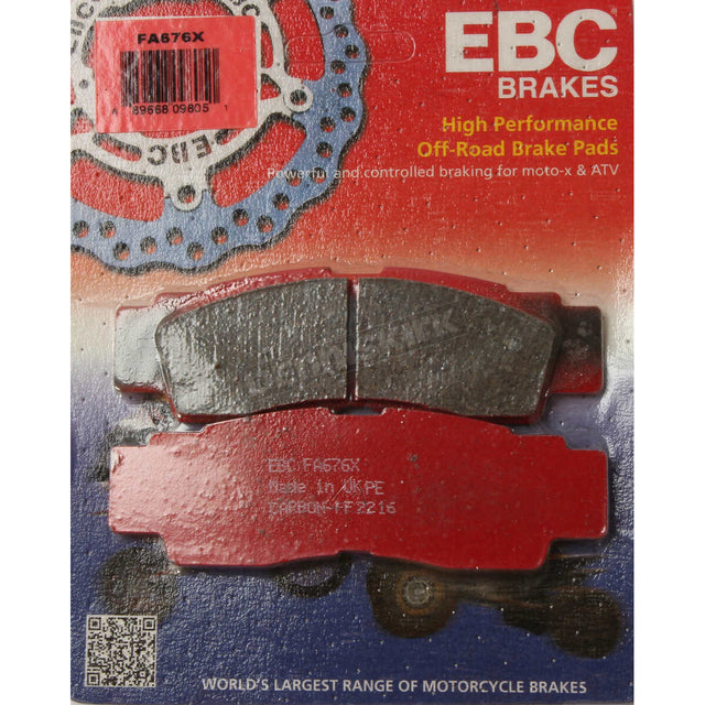 EBC Yamaha YXZ 1000 R Sport Carbon X Brake Pads - Non-Metallic Front