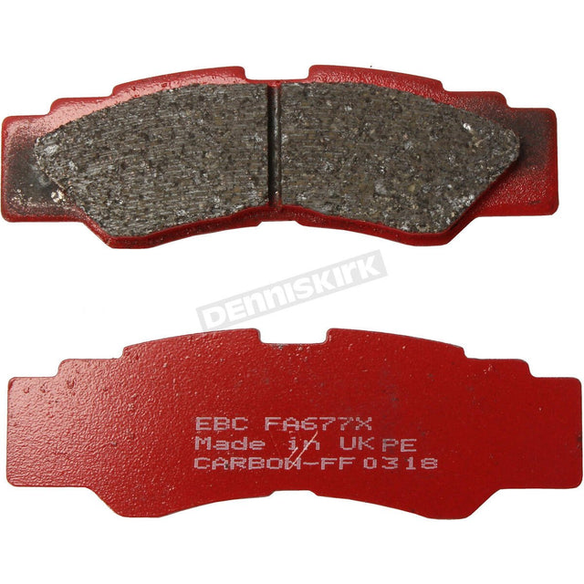 EBC Yamaha YXZ 1000 R Sport Carbon X Brake Pads - Non-Metallic Rear