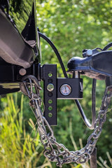 Weigh Safe Aero Hitch 10in Drop Hitch & 2in Shank (10K/12.5K GTWR) - Steel - AWS10-2