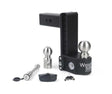 Weigh Safe 8in Drop Hitch w/Built-in Scale & 2.5in Shank (10K/22K GTWR) w/WS05 - Steel - SWS8-2.5-KA