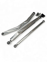 Elekric Offroad '24+ Can Am Maverick R Anodized Clear High Clearance Adjustable Radius Rods
