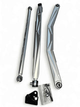 Elekric Offroad '24+ Can Am Maverick R Anodized Clear High Clearance Adjustable Radius Rods