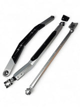 Elekric Offroad '24+ Can Am Maverick R Anodized Clear High Clearance Adjustable Radius Rods