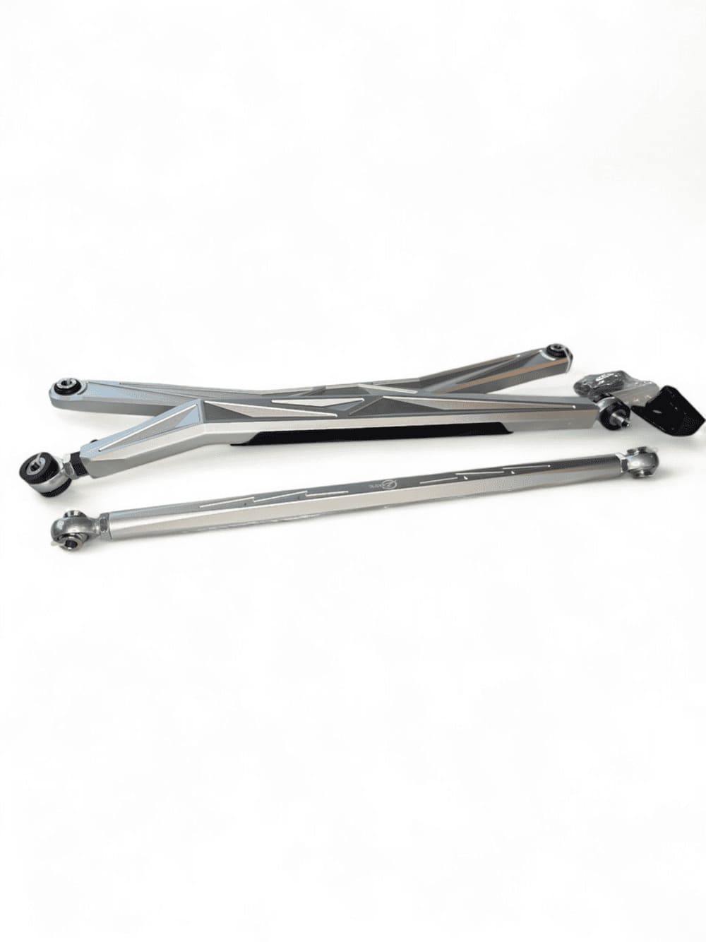 Elekric Offroad '24+ Can Am Maverick R Anodized Clear High Clearance Adjustable Radius Rods