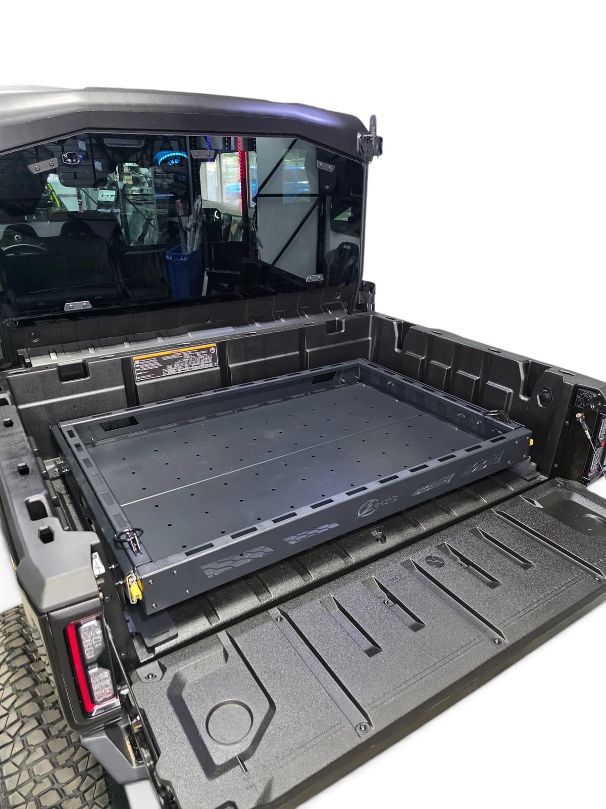 Elektric Offroad '16+ Can-Am Defender HD10/HD11 HDX Sliding Bed Drawer