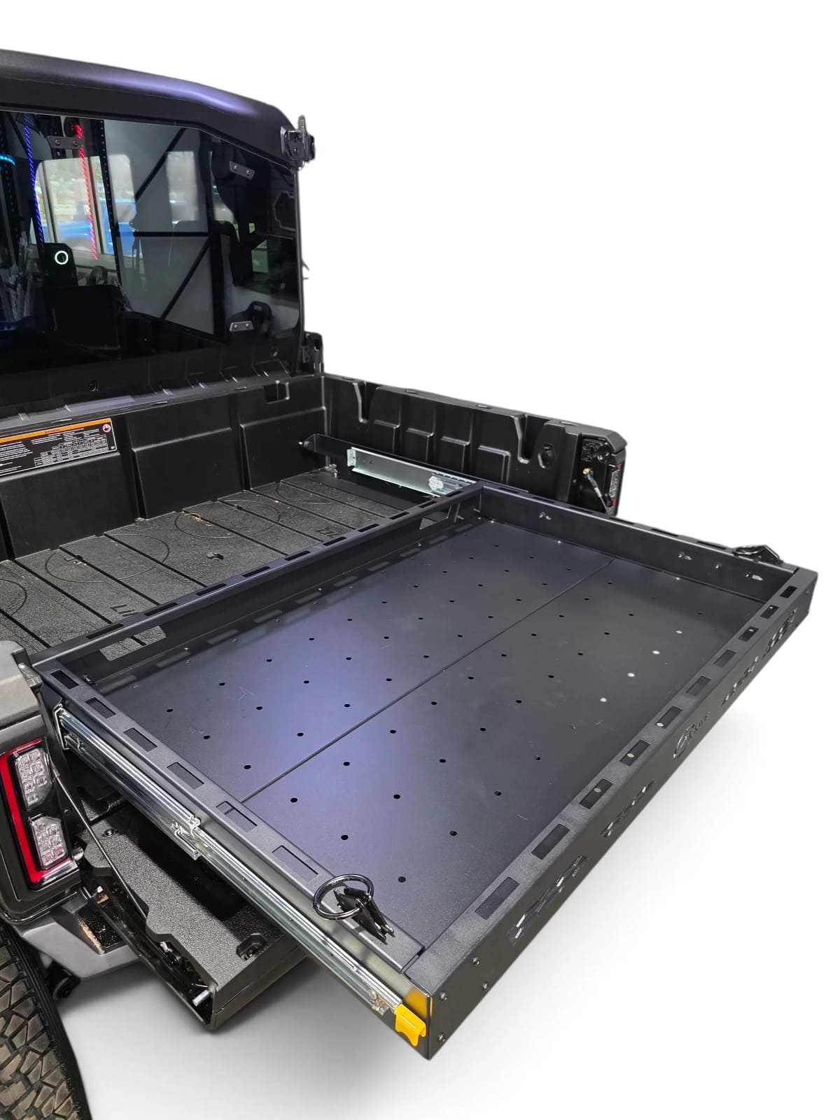 Elektric Offroad '16+ Can-Am Defender HD10/HD11 HDX Sliding Bed Drawer