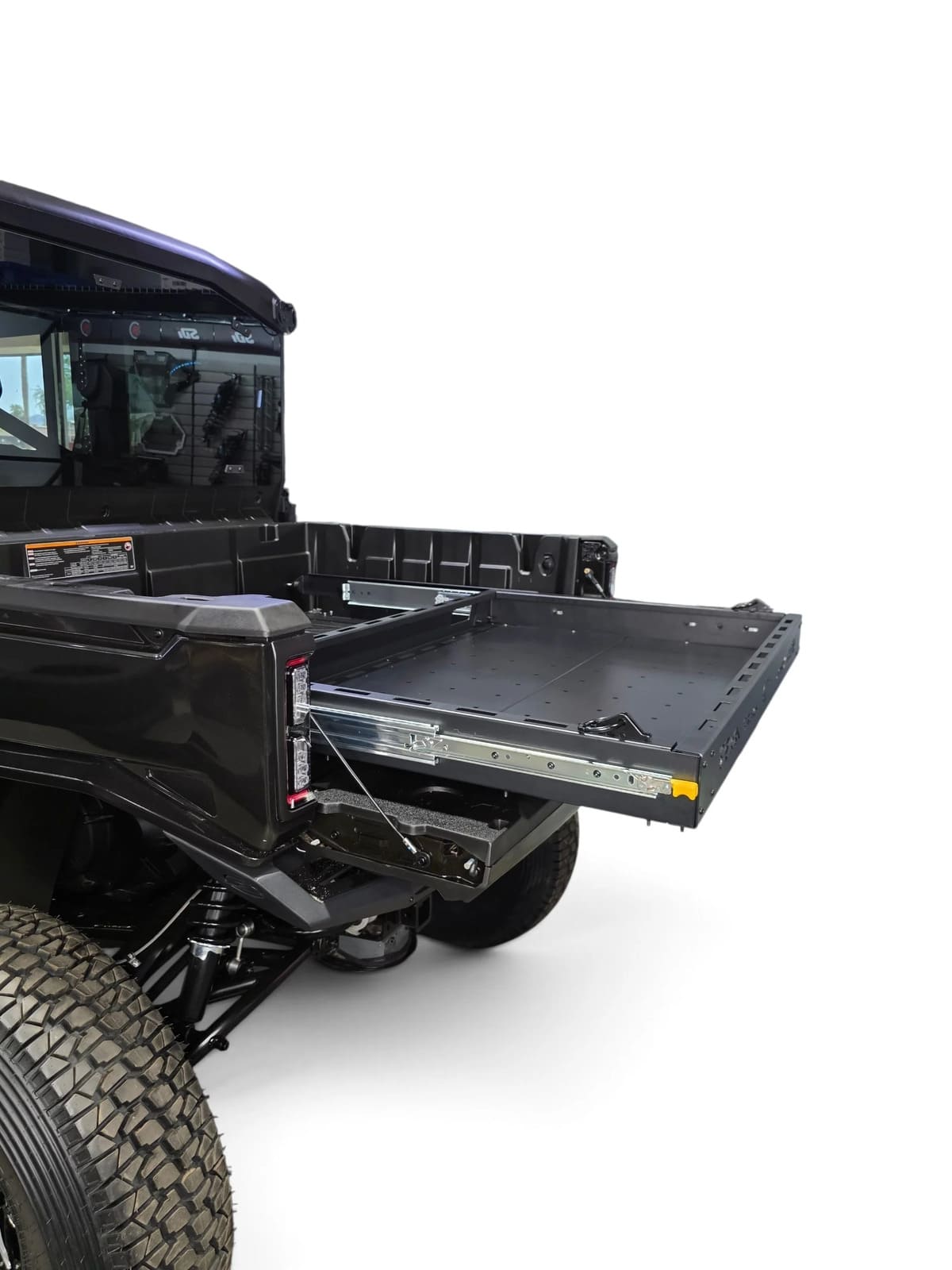 Elektric Offroad '16+ Can-Am Defender HD10/HD11 HDX Sliding Bed Drawer