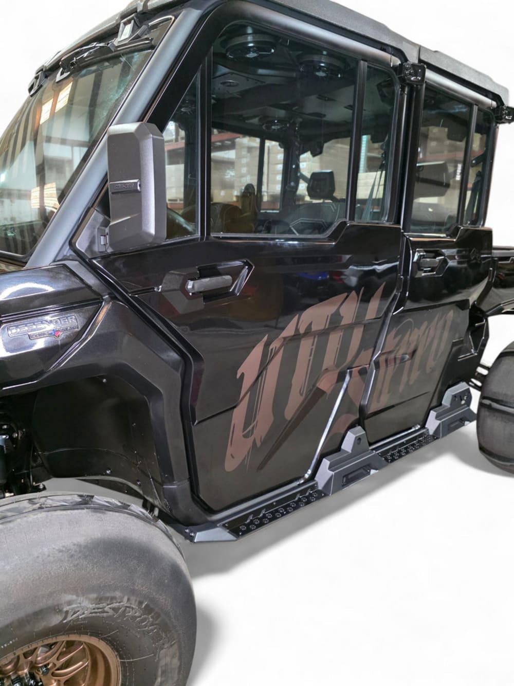 Elektric Offroad '16+ Can-Am Defender HD10 Rocker Steps - 4 Seat