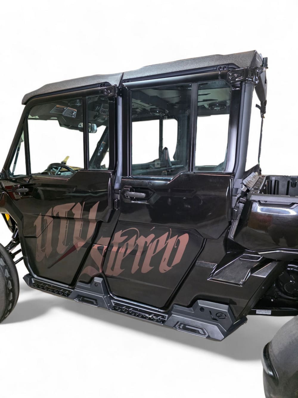 Elektric Offroad '16+ Can-Am Defender HD10 Rocker Steps - 4 Seat