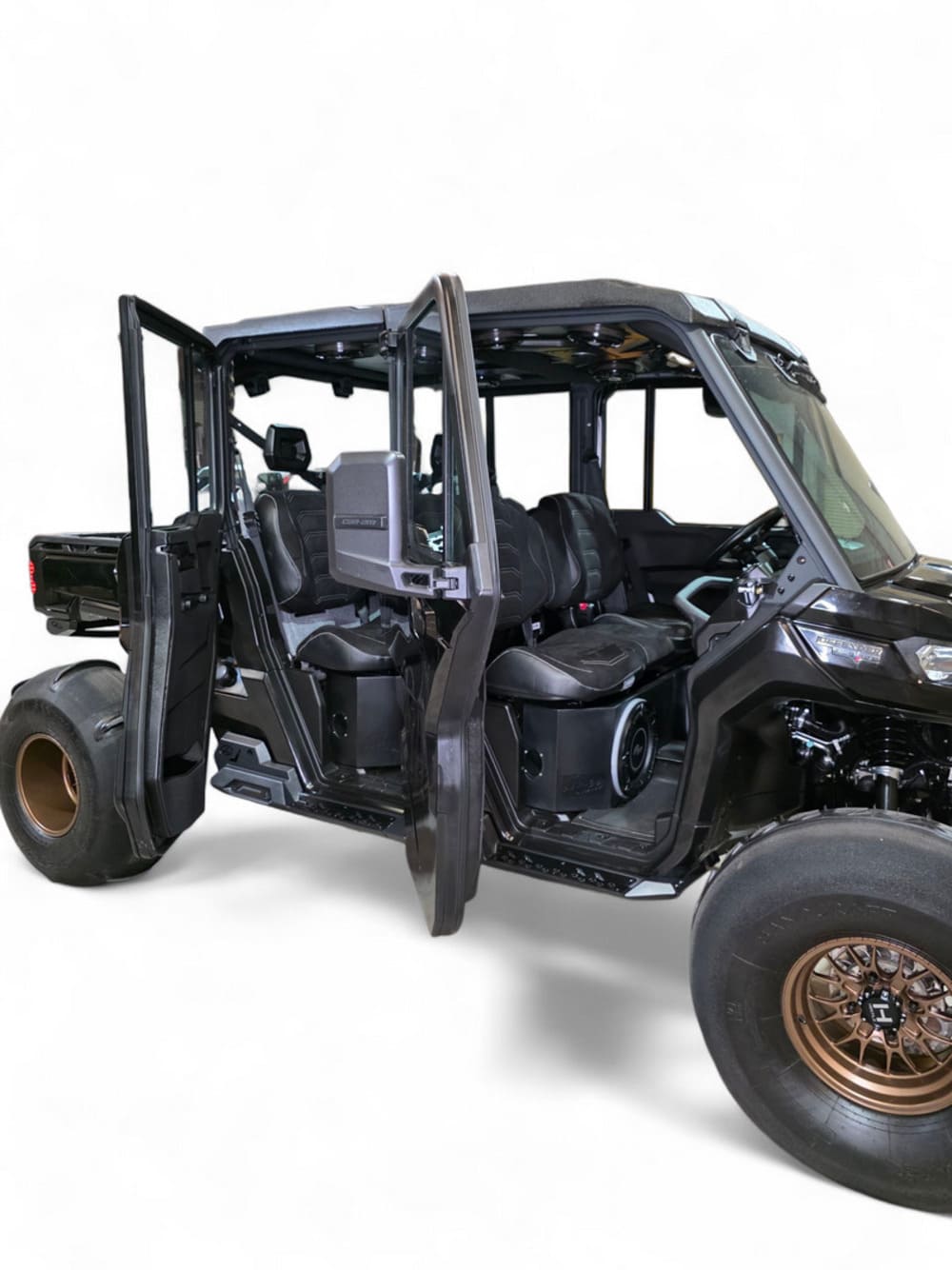 Elektric Offroad '16+ Can-Am Defender HD10 Rocker Steps - 4 Seat