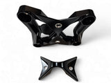 Elektric Offroad '17-'21 Can Am Maverick X3 Radius Rod Plate w/ Tow Hook - Black
