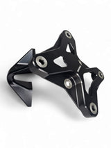 Elektric Offroad '17+ Can-Am Maverick X3 6 Bolt XL Radius Rod Plate w/ Tow Hook - Black