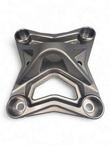 Elektric Offroad '17+ Can-Am Maverick X3 6 Bolt XL Radius Rod Plate w/ Tow Hook - Gunmetal
