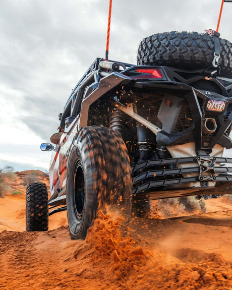 Elektric Offroad '17+ Can-Am Maverick X3 72" High Clearance Radius Rods - Black