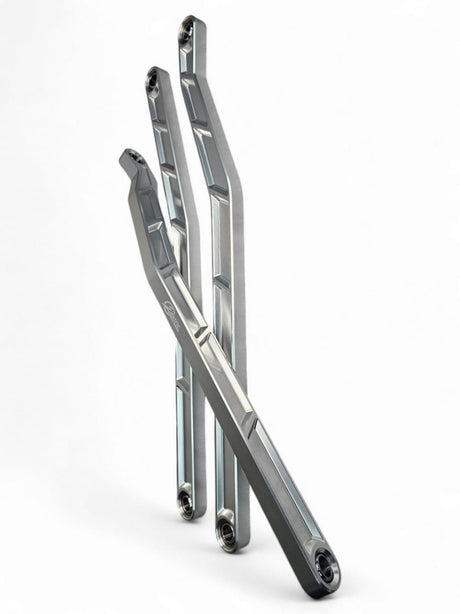 Elektric Offroad '17+ Can-Am Maverick X3 72" High Clearance Radius Rods - Clear