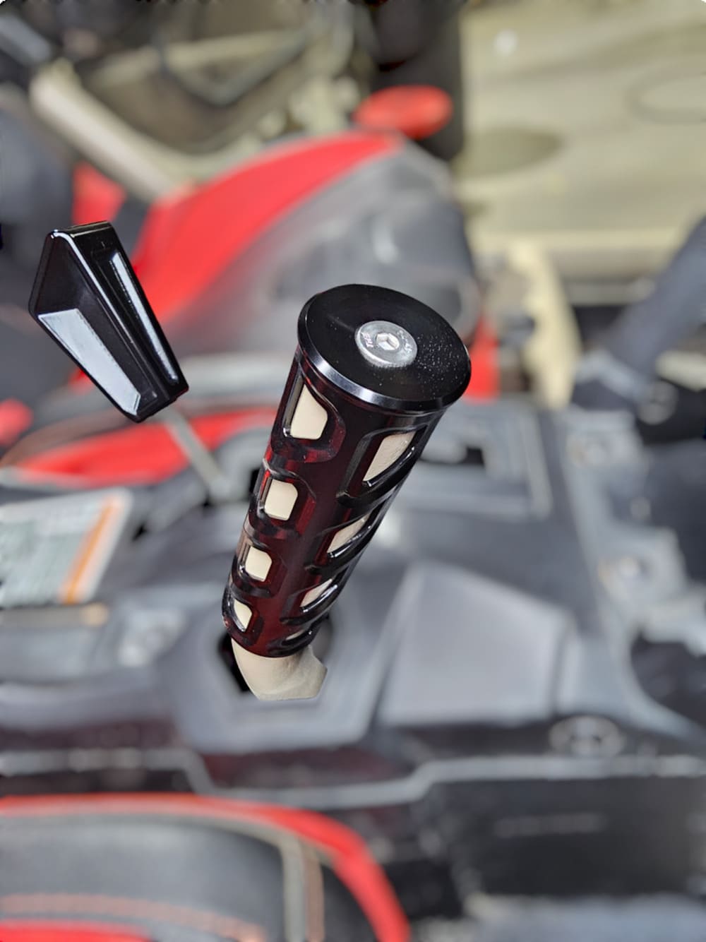 Elektric Offroad '17+ Can-Am Maverick X3 Grab Handle - Anodized Black