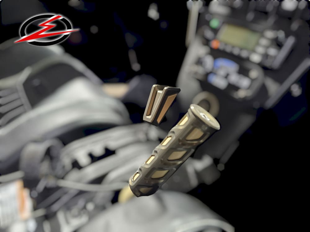 Elektric Offroad '17+ Can-Am Maverick X3 Grab Handle - Anodized Gunmetal