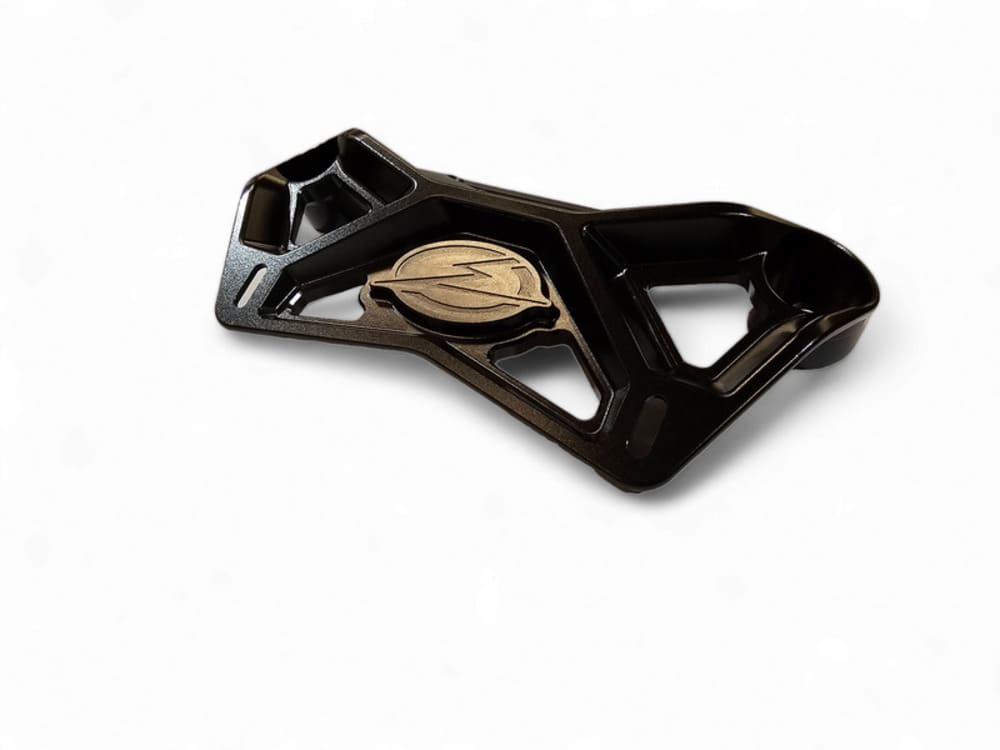 Elektric Offroad '17+ Can-Am Maverick X3 Upper Shock Mount Brace w/ Adjustable Light Mount Bracket - Black