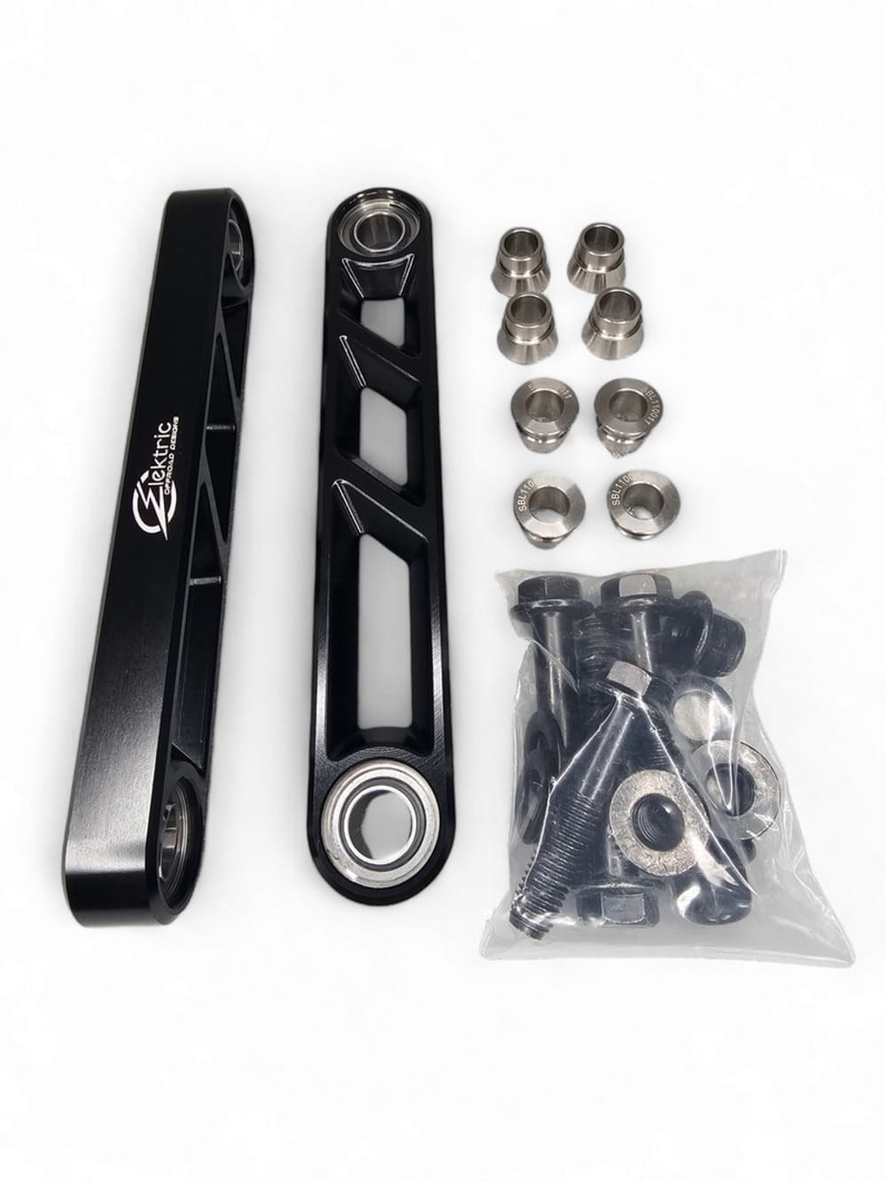 Elektric Offroad '17+ Can-Am Maverick X3 Volt Rear Sway Bar Links - Black