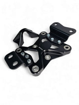 Elektric Offroad '22+ Can-Am Maverick X3 10 Bolt Radius Rod Plate w/ Pull Hook - Black