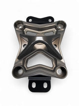Elektric Offroad '22+ Can-Am Maverick X3 10 Bolt Radius Rod Plate w/ Pull Hook - Gunmetal