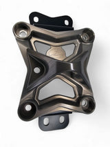 Elektric Offroad '22+ Can-Am Maverick X3 10 Bolt Radius Rod Plate w/ Pull Hook - Gunmetal