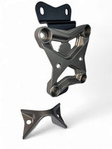 Elektric Offroad '22+ Can-Am Maverick X3 10 Bolt Radius Rod Plate w/ Pull Hook - Gunmetal
