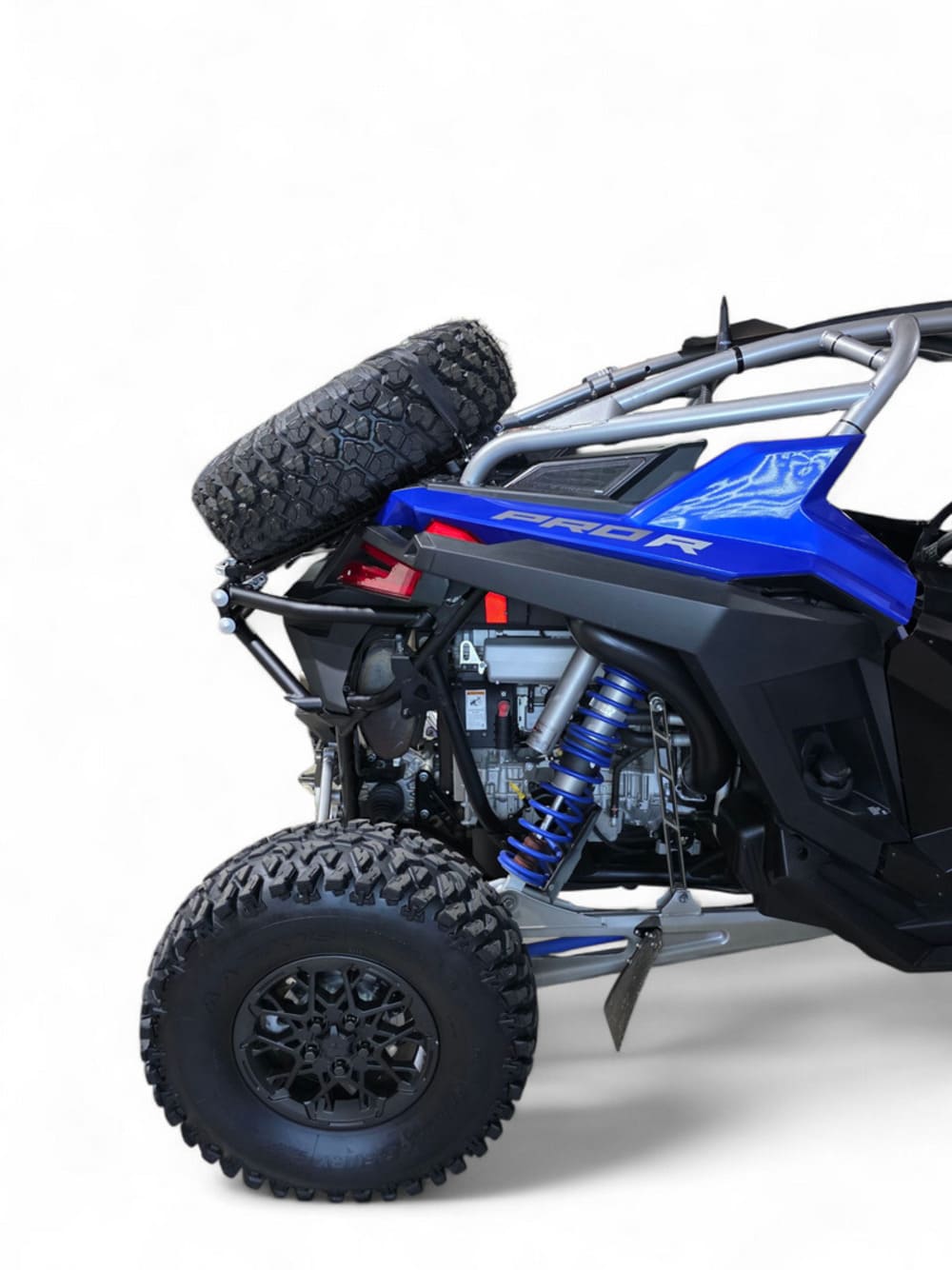 Elektric Offroad '22+ Polaris RZR Pro R Amp Rear Tire Rack & Rear Bumper Combo