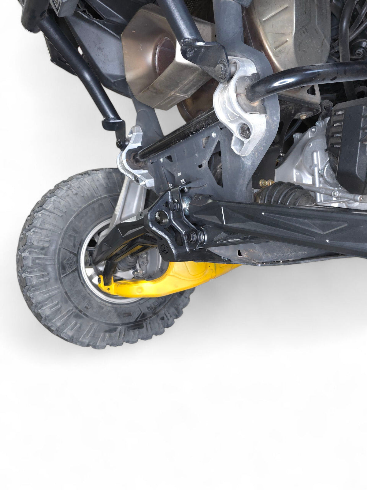 Elektric Offroad '24-'26 Can-Am Maverick R Metal Sheet Radius Rod Plate Not Works w/RC Models - 2 Seat