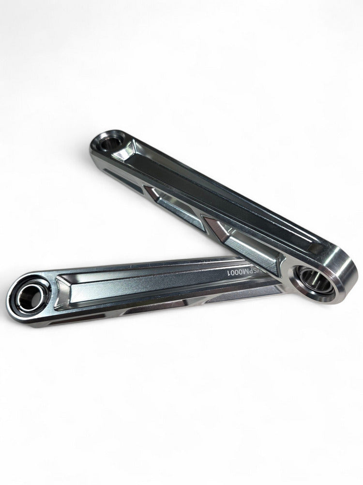 Elektric Offroad '24+ Can-Am Maverick R Front Sway Bar Links Anodized - Clear