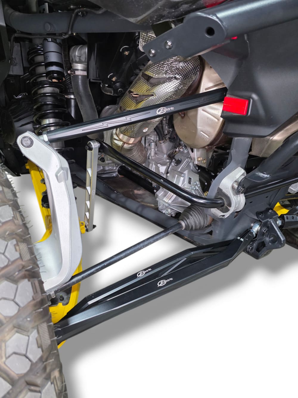 Elektric Offroad '24+ Can-Am Maverick R High Clearance Adjustable Radius Rods - Anodized Black