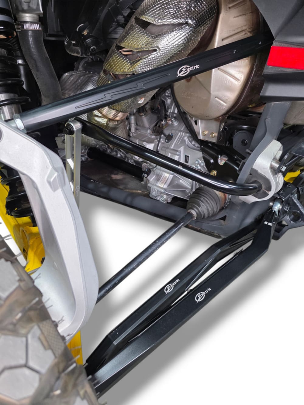 Elektric Offroad '24+ Can-Am Maverick R High Clearance Adjustable Radius Rods - Anodized Black