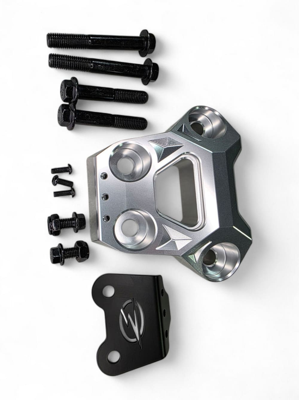 Elektric Offroad '24+ Can-Am Maverick R Radius Rod Plate - Clear