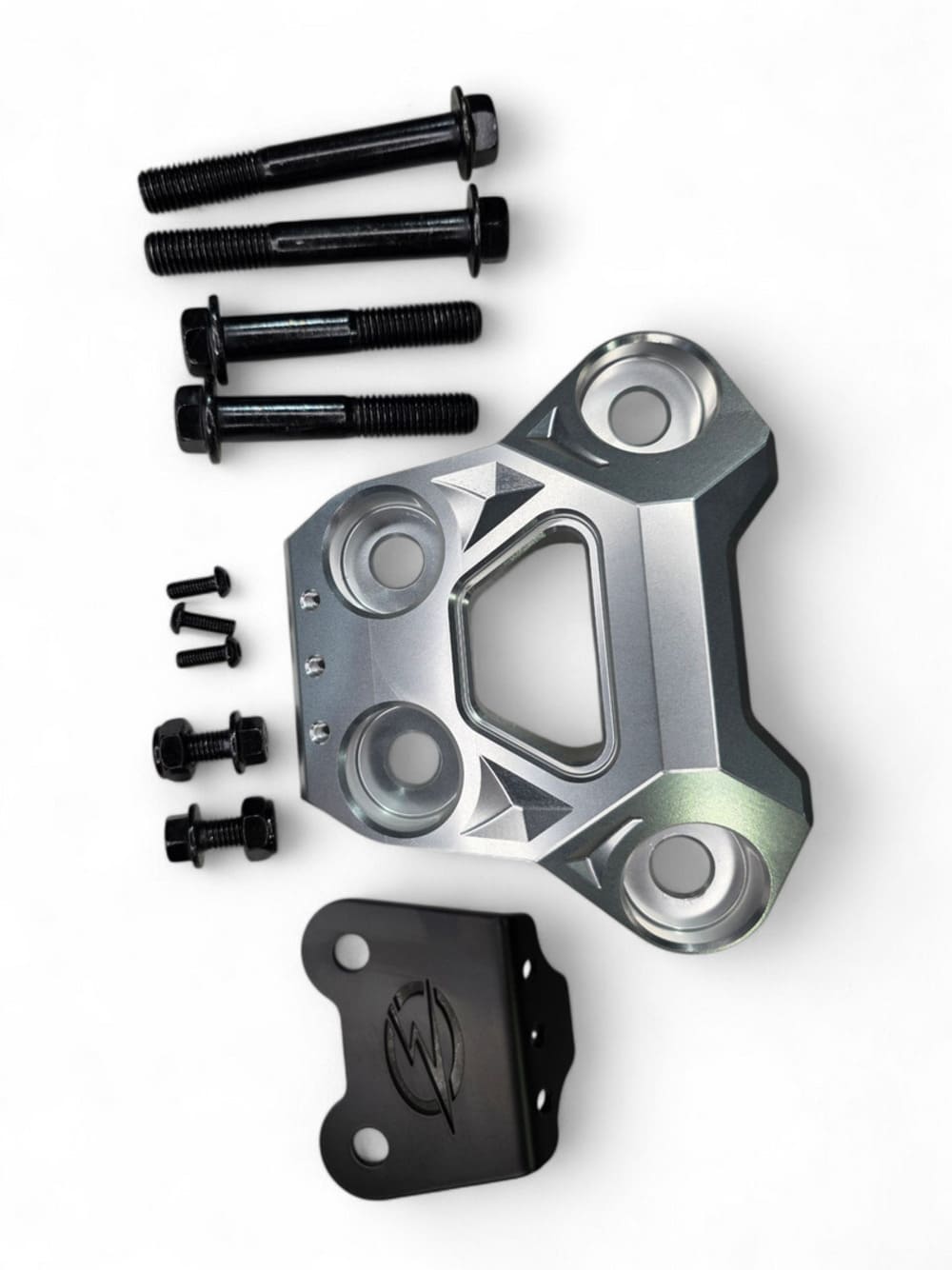 Elektric Offroad '24+ Can-Am Maverick R Radius Rod Plate - Clear