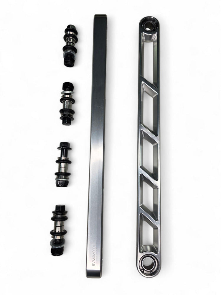 Elektric Offroad '24+ Can-Am Maverick R Rear Sway Bar Links Anodized - Clear