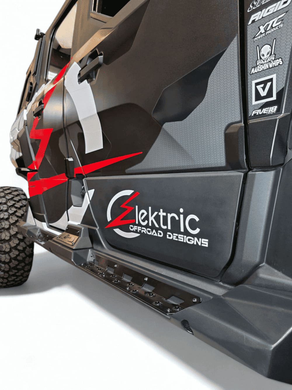 Elektric Offroad '24+ Polaris Xpedition 4 Seat Rock Steps