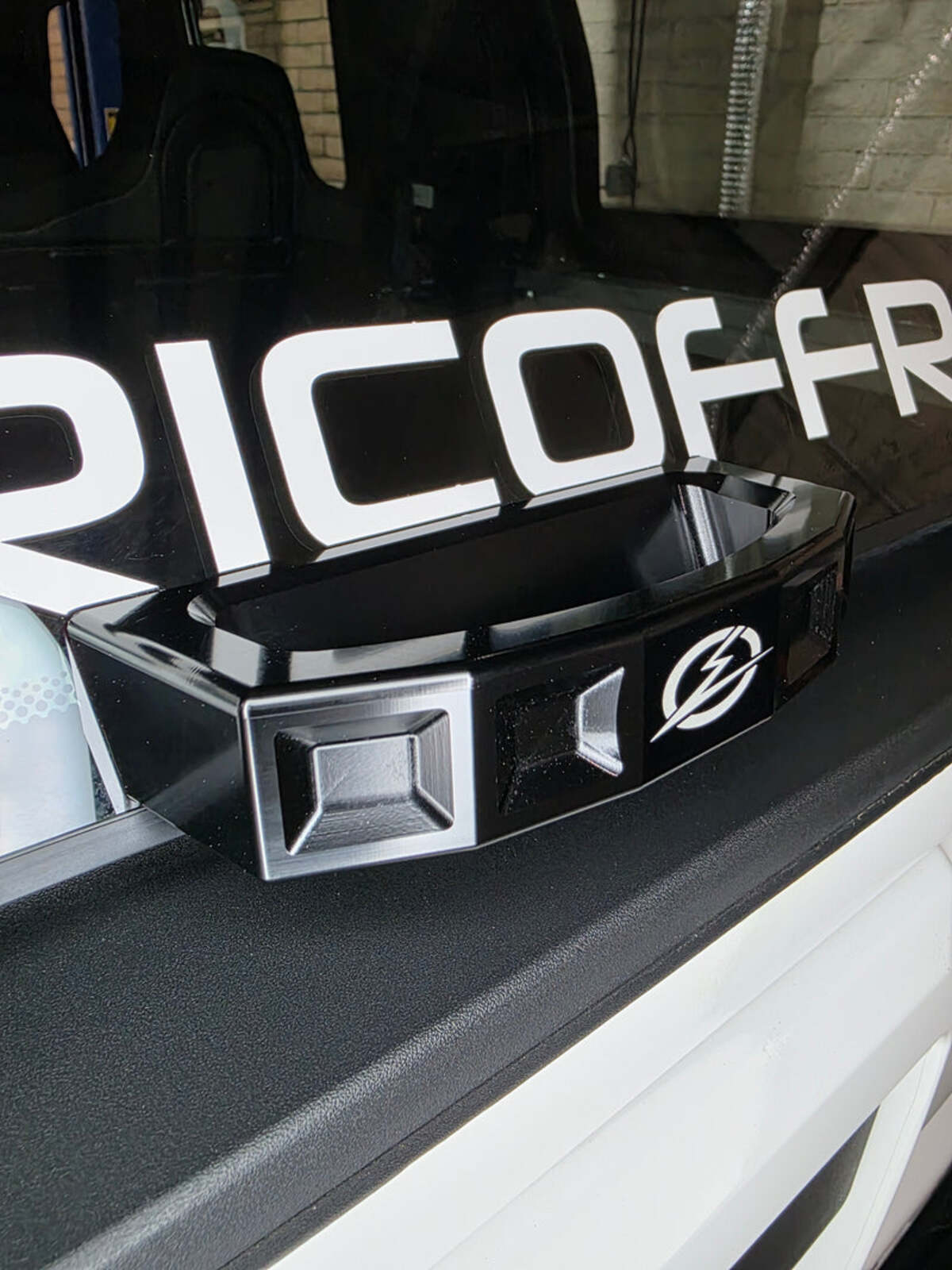 Elektric Offroad '24+ Polaris Xpedition Anodized Black Rear Glass Handle