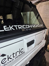 Elektric Offroad '24+ Polaris Xpedition Anodized Black Rear Glass Handle