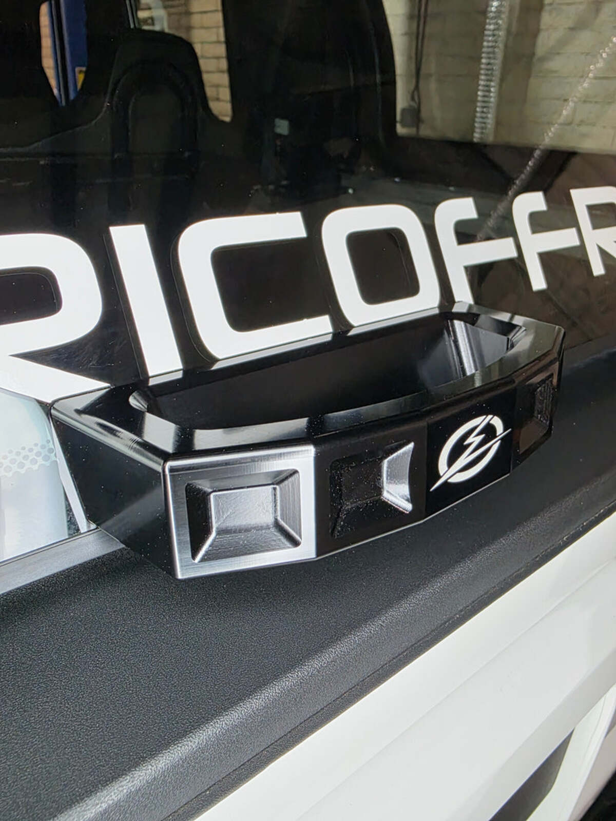 Elektric Offroad '24+ Polaris Xpedition Anodized Black Rear Glass Handle