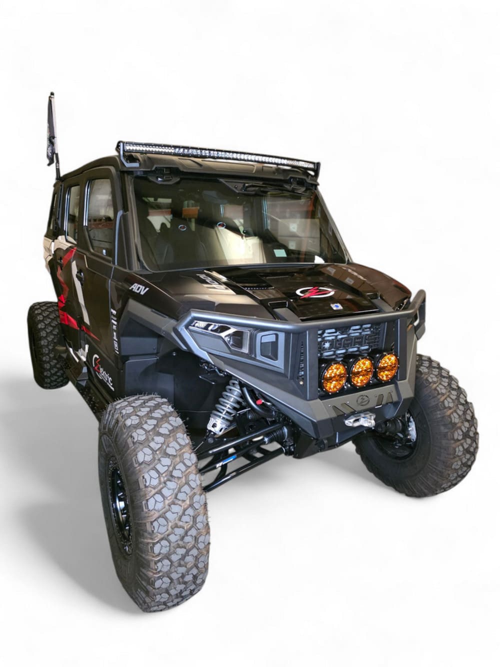 Elektric Offroad '24+ Polaris Xpedition HDX Front Winch Bumper w/ Brus