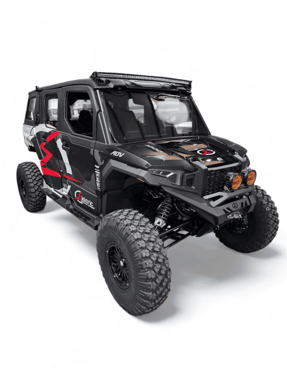 Elektric Offroad '24+ Polaris Xpedition HDX Standard Small Hoop Front Winch Bumper