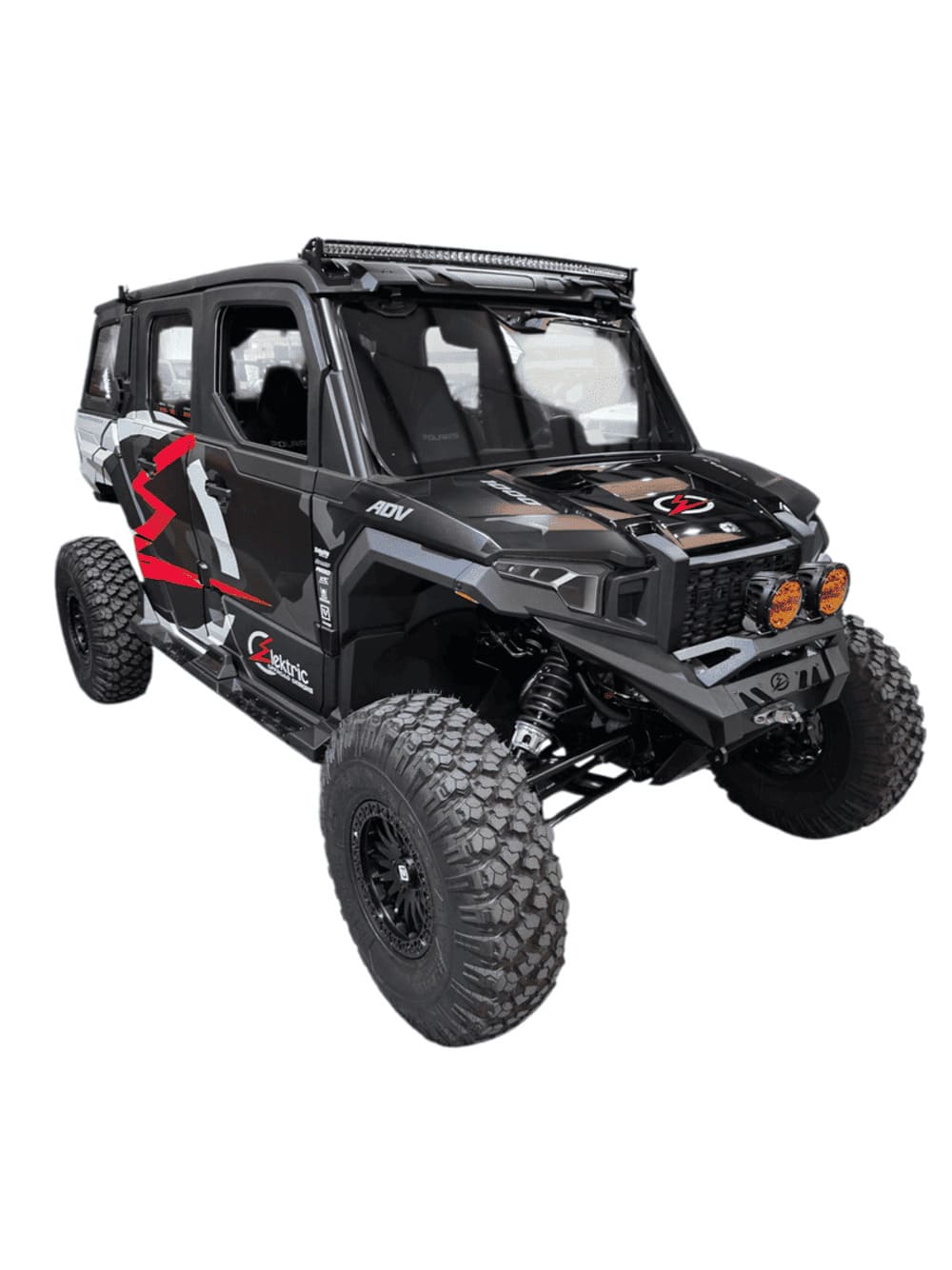 Elektric Offroad '24+ Polaris Xpedition HDX Standard Small Hoop Front Winch Bumper
