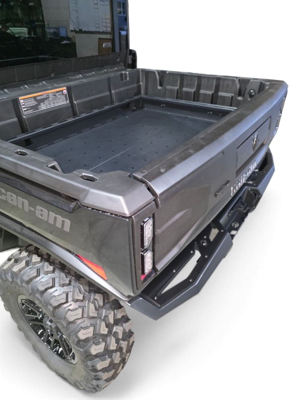 Elektric Offroad '26+ Can-Am Defender HD11 Volt Rear Bumper w/ Rear Camera Relocation Mount