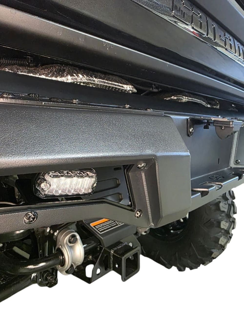 Elektric Offroad '26+ Can-Am Defender HD11 Volt Rear Bumper w/ Rear Camera Relocation Mount